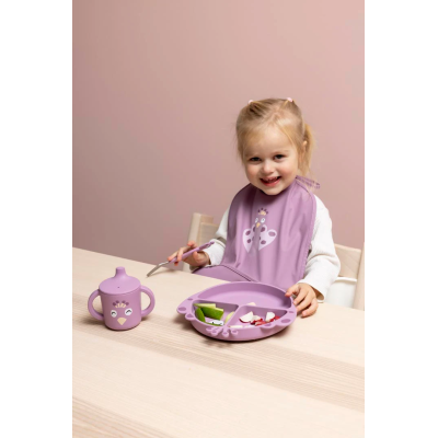 Trixie Copo Aprendizagem Silicone Mrs. Peacock +4M| Farmácia d'Arrábida