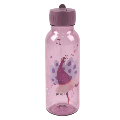 Trixie Garrafa Água Tritan Ballerina Mrs. Peacock 500ml | +3 Anos