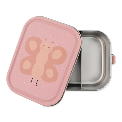 5400858602299 Trixie Lancheira Metálica Grande Mrs. Butterfly | Inox + Fecho Silicone | +3A