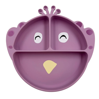 5400858964632 Trixie Prato Bebé Silicone com Ventosa e Divisórias Mrs. Peacock | +4 Meses