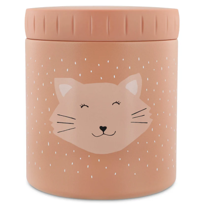 5400858552228 Trixie Termo para Alimentos Mrs. Cat 500ml | Inox Dupla Parede - Recipiente Térmico Bebé