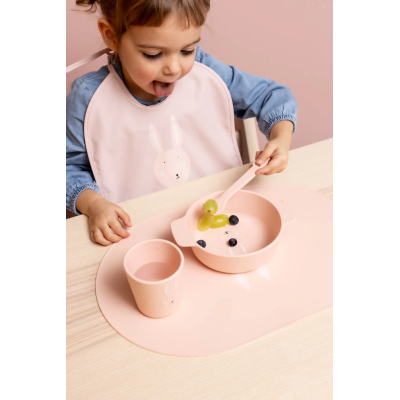Trixie Tigela Silicone c/ Pegas Mrs. Rabbit empilhável | Farmácia d'Arrábida