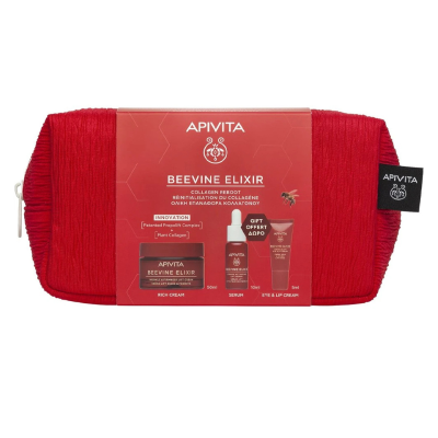 Apivita Pack Beevine Elixir Creme Rico + Sérum + Olhosl | Farmácia d'Arrábida