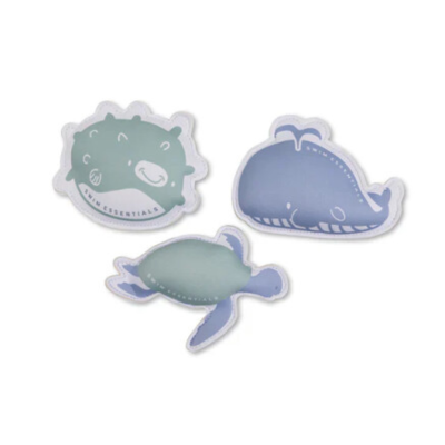 8721197417243 Swim Essentials Brinquedos Água Turtle & Friends  | Set 3 Animais