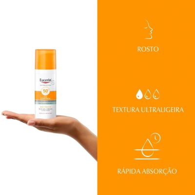 Eucerin Sun Oil Control Gel-Creme FPS50+ 50ml | Farmácia d'Arrábida
