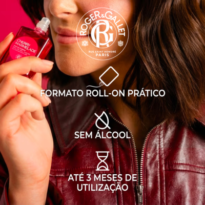 Roger & Gallet Cherry Marmelade Eau de Parfum Roll-On 15ml | Farmácia d'Arrábida