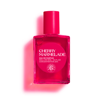 7587196 Roger & Gallet Cherry Marmelade Eau de Parfum Roll-On 15ml | 20% Concentração Sem Álcool - Perfeito para retoques ao lon