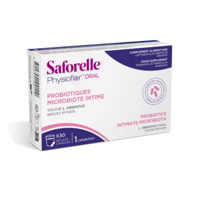 7556134 Saforelle Physioflor 30 Cápsulas | Probiótico Vaginal Oral
