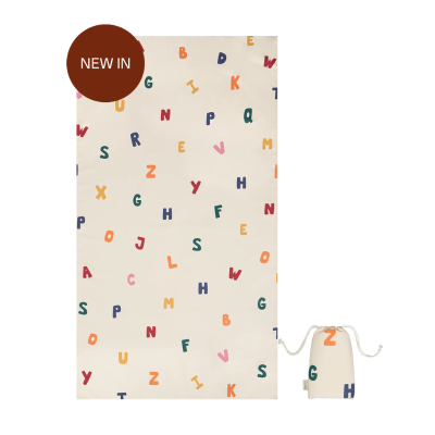 Molis&Co Toalha Microfibra ABC 90x160cm | Farmácia d'Arrábida