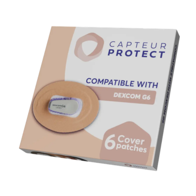 Capteur Protect Cover Dexcom G6 Bege Pack 6 | Farmácia d'Arrábida