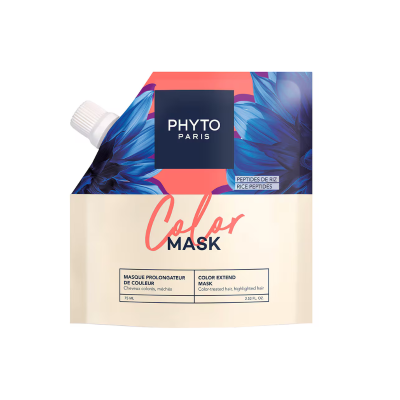 7598060 Phyto Color Protect Máscara Cabelo Pintado 75ml | Brilho 9 Semanas - Ideal para viagem