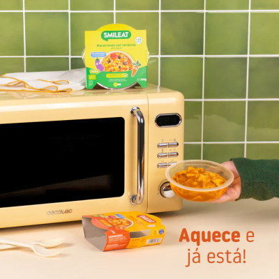 Smileat Raviolis Abóbora Tomate e Cogumelos Bio 190g +15M | Farmácia d'Arrábida