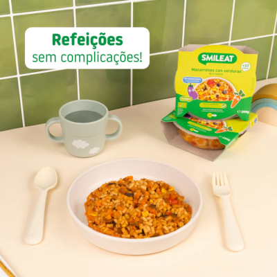 Smileat Massa com Legumes da Horta Bio 200g +15M | Farmácia d'Arrábida