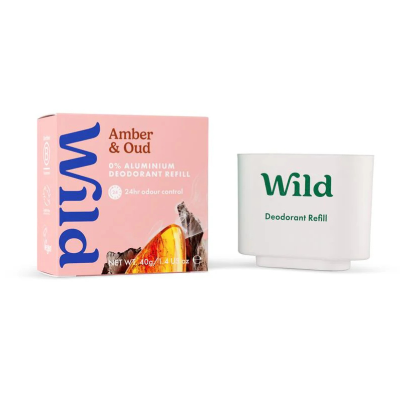 7640755 WILD Recarga Desodorizante Natural Âmbar & Ágar 40g | Refill