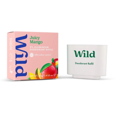 5060968419974 WILD Recarga Desodorizante Natural Manga 40g | Refill Sustentável