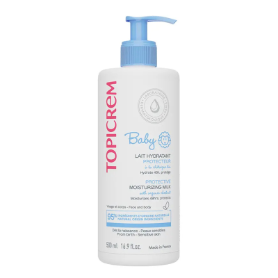 3700281705676 Topicrem Baby Leite Hidratante 500ml | Hidratação 48h Bebé