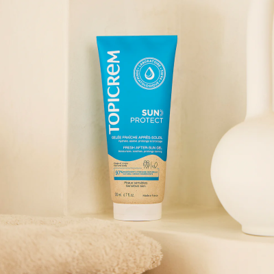 Topicrem Leite Solar SPF50+ 200ml + Gel After Sun 50ml | Farmácia d'Arrábida