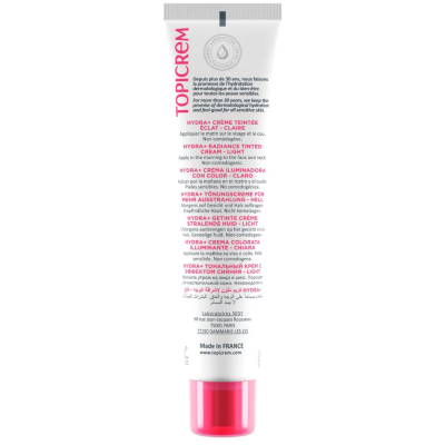 Topicrem Hydra+ Creme com Cor SPF50 Tom Médio 40ml | Farmácia d'Arrábida