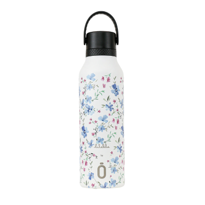 8435799104127 Runbott Mii 60 Garrafa Térmica Lulalila Bluebell 600ml | Isolamento vácuo frias 32h, quentes 24h