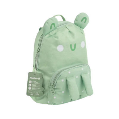 Miniland Mochila Infantil Ecothermibag Kid Frog Bolso Garrafa | Farmácia d'Arrábida