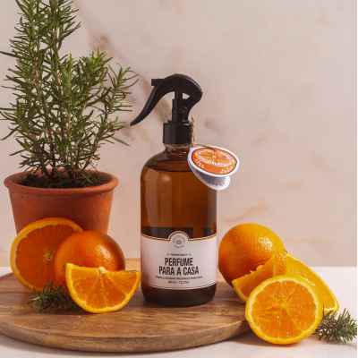 Castelbel Sardinha Perfume para Casa Laranja & Alecrim 450ml | Farmácia d'Arrábida