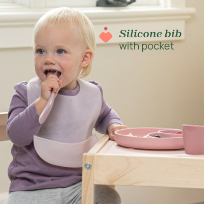 Chicco Babete em Silicone Rosa 6M+ | Farmácia d'Arrábida