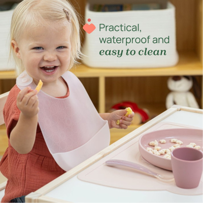 Chicco Babete em Silicone Rosa 6M+ | Farmácia d'Arrábida