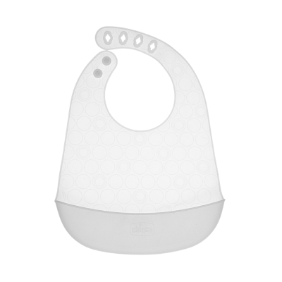 7585299 Chicco Babete em Silicone Neutro 6M+
