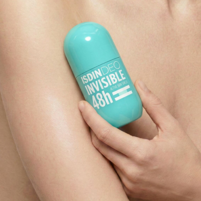 ISDIN Deo Invisible Roll-On 50ml Antimanchas 48H | Farmácia d'Arrábida