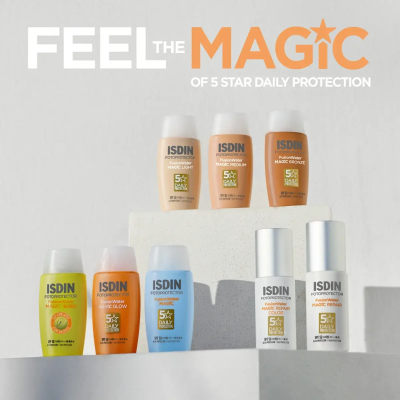ISDIN Fusion Water Magic Glow SPF50 50ml | Farmácia d'Arrábida