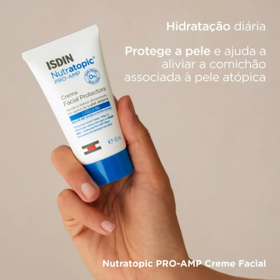 ISDIN Pack Nutratopic Pro-AMP Creme Facial 50ml 2un | Farmácia d'Arrábida