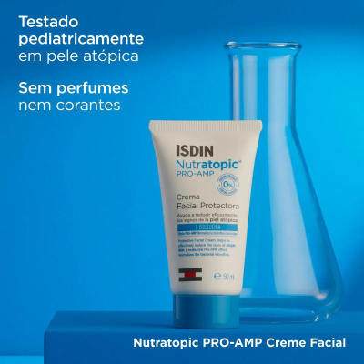 ISDIN Pack Nutratopic Pro-AMP Creme Facial 50ml 2un | Farmácia d'Arrábida