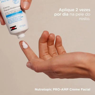 ISDIN Pack Nutratopic Pro-AMP Creme Facial 50ml 2un | Farmácia d'Arrábida