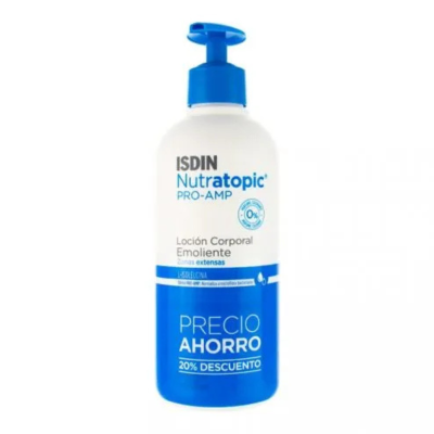 7605642 ISDIN Nutratopic Pro-AMP Loção Corporal Desc. -20% 400ml | Pele Atópica