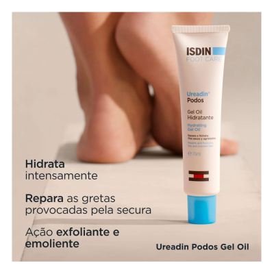 ISDIN Pack Ureadin Podos Gel Oil 75ml + Loção 10 100ml | Farmácia d'Arrábida