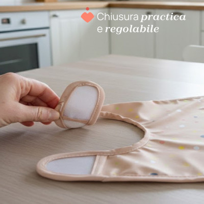 Chicco Babetes Tecido Impermeável 6M+ Rosa 2un | Farmácia d'Arrábida