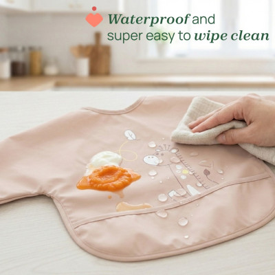 Chicco Babete com Mangas Impermeável 6M+ Rosa | Farmácia d'Arrábida