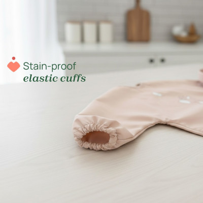 Chicco Babete com Mangas Impermeável Stay-Dry 6M+ Cinza | Farmácia d'Arrábida