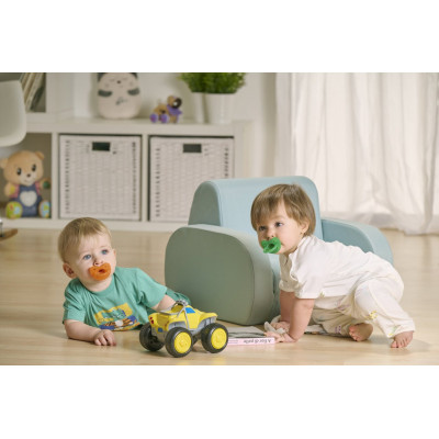 Chicco Chupeta PhysioForma Soft Luxe Verde 2-6M Pack 2 | Farmácia d'Arrábida