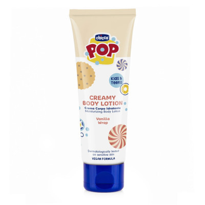 7585026 Chicco Pop Creme Corpo Baunilha 150ml | Apto Pele Sensível +3A