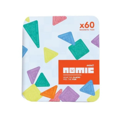 8437023414064 Braintoys Nomic Clacki Mini 60 Peças | Construção Magnética Portátil