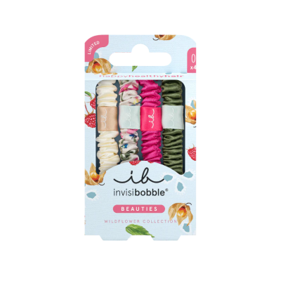 7628883 Invisibobble Beauties Wildflower Blossom Dreams Set 4 Elásticos Cabelo |