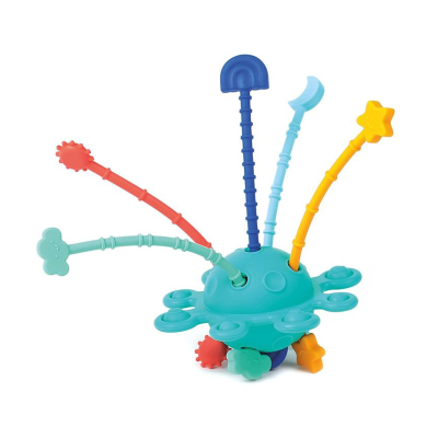 3550833301319 Ludi Zippy Chocalho Sensorial Silicone +10M | Pop + Dentição