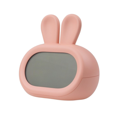 5905036207292 Mary's Despertador Infantil Coelho Rosa | Relógio + Luz Noturna