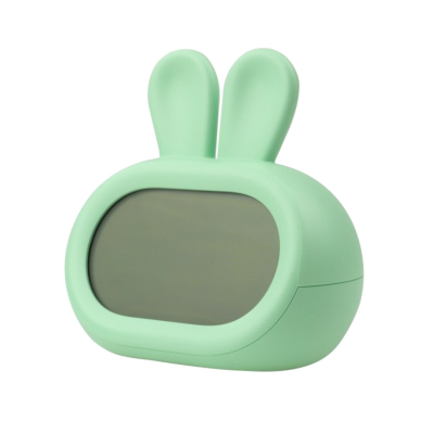 5905036207315 Mary's Despertador Infantil Coelho Verde | Relógio + Luz Noturna