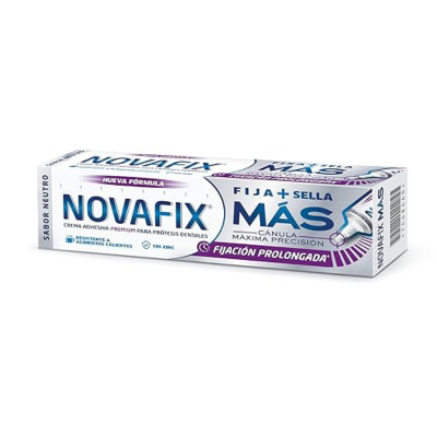 6339986 Novafix Mais Creme Adesivo Prótese Dentária 40g | Fixação Prolongada