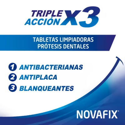 Novafix Pastilhas Limpeza Prótese Dentária 60+36 | Farmácia d'Arrábida