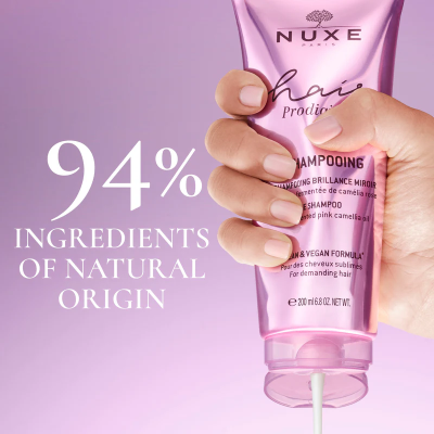 Nuxe Hair Prodigieux Champô brilho Espelhado 50ml | Farmácia d'Arrábida