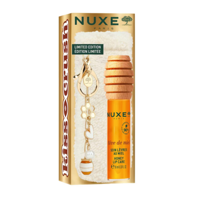 3264680051210 Nuxe Kiss&Crush Rêve de Miel Sérum Labial | Gloss Transparente + Charms
