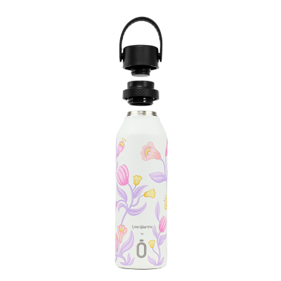 Runbott Mii 60 Garrafa Térmica Linn Warme Tulip Cream 600ml | Farmácia d'Arrábida